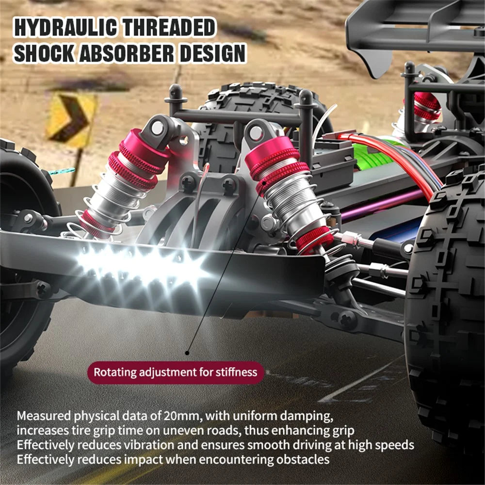 C8803 High-Speed Brushless 4WD Remote Control Car Alloy Simulation Off-Road Vehicle Toy, 1 Battery - 6