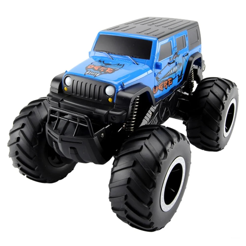 Q127 Big Wheel Climbing Off-Road Vehicle Amphibious Remote Control Car Kids Toy - Style A / Blue - 1