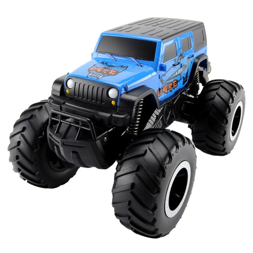 Q127 Big Wheel Climbing Off-Road Vehicle Amphibious Remote Control Car Kids Toy - Style A / Blue - 1