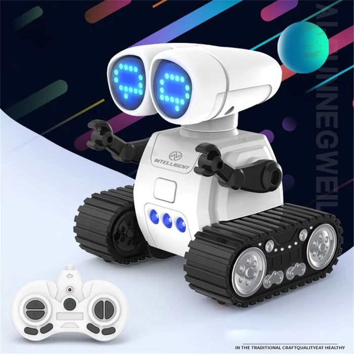 S018 Mini Remote Control Programming Robot Music Light Pattern Switching Smart Robot Toy - 2
