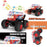KY-S201B 1 / 20 Stunt School Bus Light Music Mist Spray Remote Control Toy Car - Red - 2