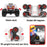 KY-S201B 1 / 20 Stunt School Bus Light Music Mist Spray Remote Control Toy Car - Red - 5
