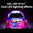 UJ99-P381 1 / 18 2WD RC Racing Car Toy Cool Light Effect Remote Control Car - Pink - 4