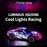 UJ99-P381 1 / 18 2WD RC Racing Car Toy Cool Light Effect Remote Control Car - Pink - 5
