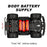 UJ99-Y201 1 / 20 2WD RC Car Non-Slip Wheels Cool Light Remote Control Car Toy - Red - 6