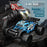 YL-114 2.4G Remote Control Car 1:18 RC Cars for Kids High Speed Off-Road Vehicle Toy - Blue - 6