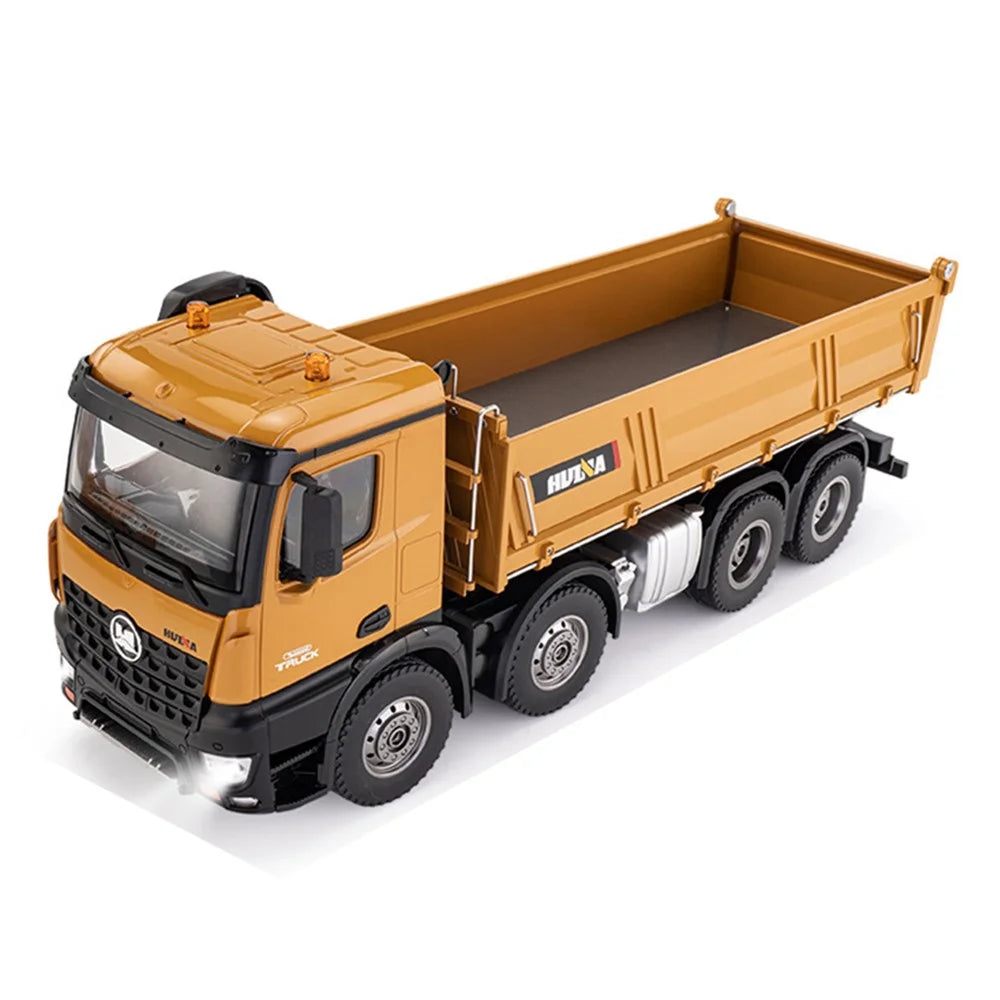 1:14 Scale RC Engineering Truck Heavy Duty Dump Truck Toy with Light and Sound for Kids - 1
