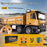 1:14 Scale RC Engineering Truck Heavy Duty Dump Truck Toy with Light and Sound for Kids - 2