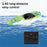 Mini Remote Control Boat RC Boat 2.4Ghz 360 Rotating USB Rechargeable Speedboat Model Toy for Kids - Green - 2