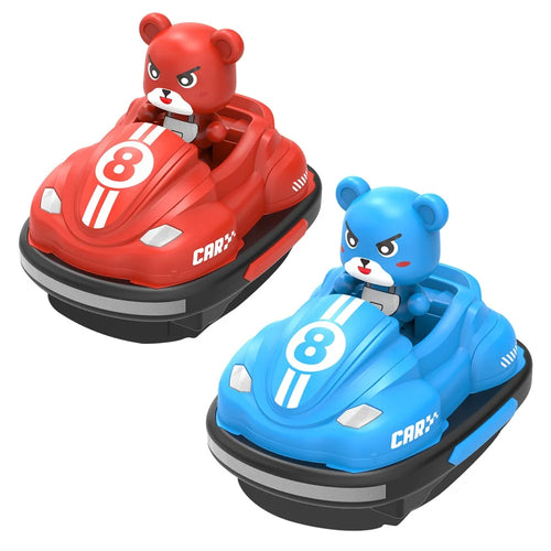 Q195 Double Player Bumper Car Remote Control Battle Bump Vehicles Interactive Toy ( Standard Version ) - 1