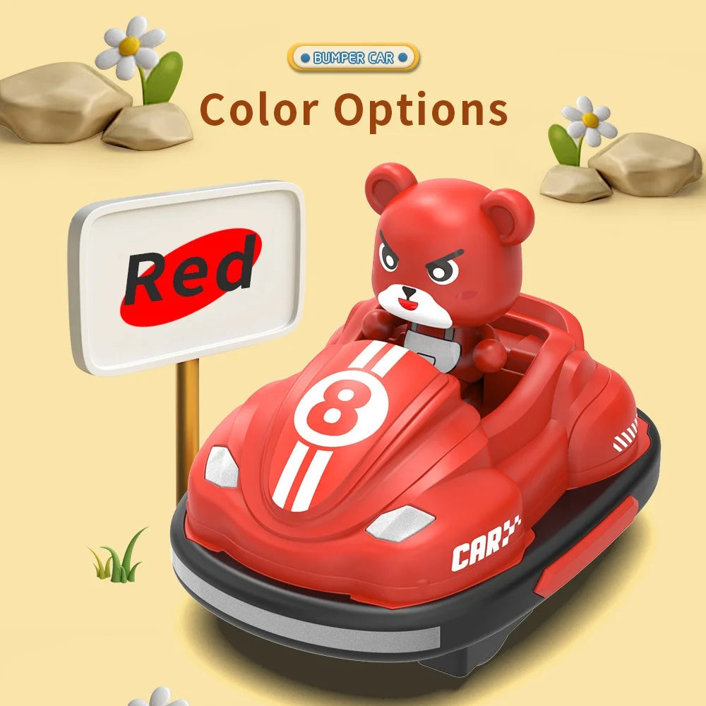 Q195 Double Player Bumper Car Remote Control Battle Bump Vehicles Interactive Toy ( Standard Version ) - 3