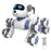 CV-D902 AI Stunt Robot Dog for Kids 8-Wheel Smart Programming RC Pet Dog Mechanical Model Toy - Blue - 1