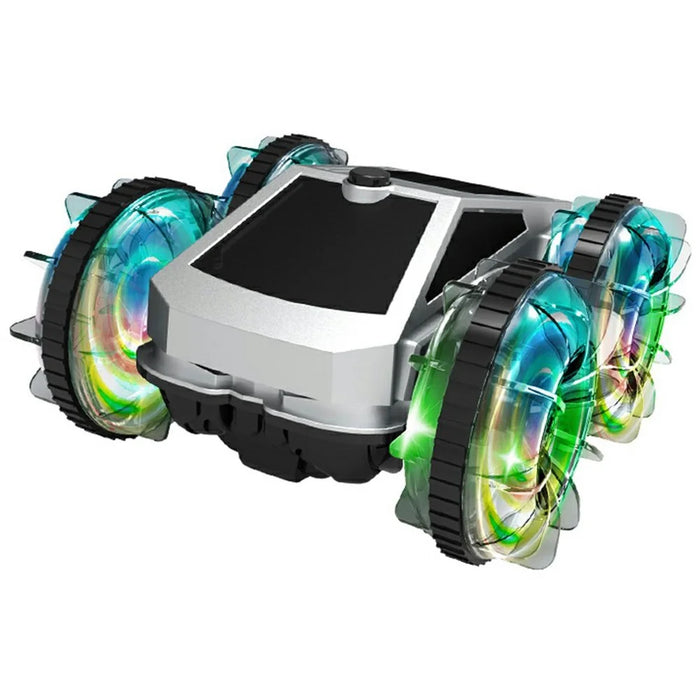 CV-B904 2.4G Amphibious Stunt Car Toy RC Vehicle Double-Sided Driving Water Surface Drifting Off-Road Rolling Gesture Control Toy, Single Remote - 1