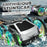 CV-B904 2.4G Amphibious Stunt Car Toy RC Vehicle Double-Sided Driving Water Surface Drifting Off-Road Rolling Gesture Control Toy, Single Remote - 3