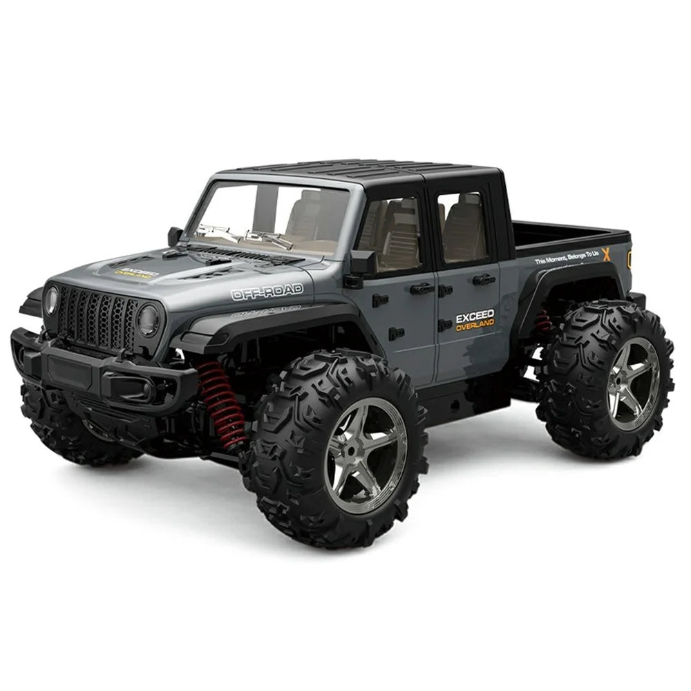 BG1550 1:20 Scale RC Truck 4WD High Speed Off-Road Vehicle Electric Climbing Remote Car Model Toy - Grey - 1