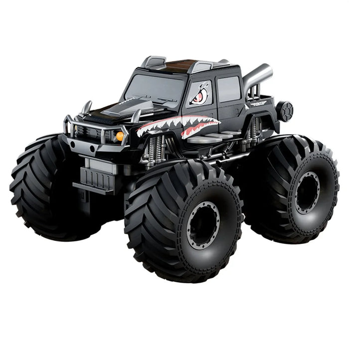 Q215 Single Control Cartoon Monster RC Car 4WD Off Road Amphibious Crawler Vehicle Remote Control Toy - Black - 1
