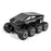 Q218 8WD Amphibious RC Car Waterproof 2.4G Remote Control Off-Road Crawler Vehicle, Single Battery - Black - 1
