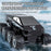 Q218 8WD Amphibious RC Car Waterproof 2.4G Remote Control Off-Road Crawler Vehicle, Single Battery - Black - 4