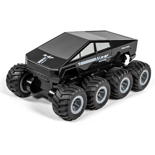 Q218 8WD Amphibious RC Car Waterproof 2.4G Remote Control Off-Road Crawler Vehicle, Dual Battery - Black - 1