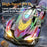 Q219 4WD RC Car Laser Holographic 2.4G Remote Control Drift Racing Vehicle with Spray Mist, Single Battery - 2