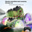 YL-125 2.4G RC Amphibious Dinosaur Car 360 Degree Rotation 4WD Stunt Vehicle with Water Spray Crawler Toy - Green - 2