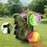YL-125 2.4G RC Amphibious Dinosaur Car 360 Degree Rotation 4WD Stunt Vehicle with Water Spray Crawler Toy - Green - 4