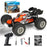 KY-S208B High Speed Drift Remote Control Off-Road Vehicle 1:18 RC Racing Car with LED Headlights - Orange - 1