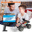 KY-S209B 18KM / H High Speed RC Drift Car with LED Headlights 1:18 2.4G Remote Control Racing Vehicle - Red - 3