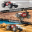 KY-S210B 1:18 RC Car with Front and Roof LED Light Remote Control High Speed Drift Off-Road Vehicle - Red - 4
