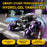 4DRC 4D-Y13 Water Bomb Launcher Dual Control 6 Wheel Drive RC Stunt Tank Children Gift, with 1 Battery - Purple - 3
