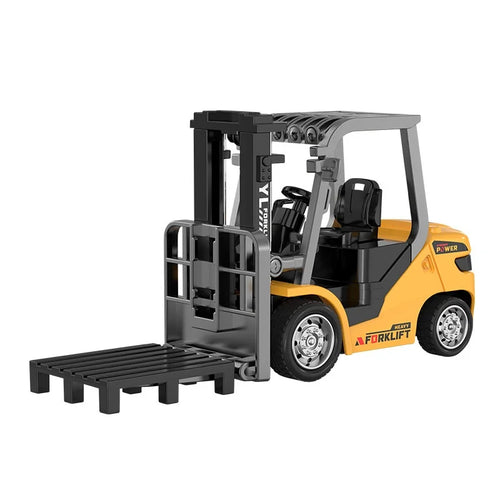 1:64 Mini RC Forklift with Light and Sound Variable Speed Remote Control Forklift Children Toy - 1