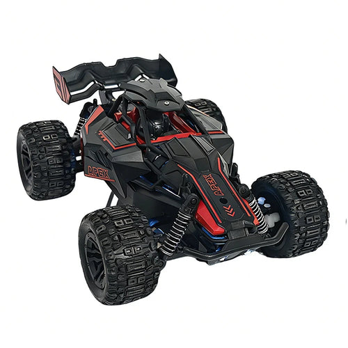 YL-142 2.4GHz Remote Control Off-Road RC Car Electric Racing Buggy Drift Vehicle with LED Lights Kids Toy - Red / Black - 1