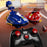 JXH111-429A 2Pcs 2.4G Remote Control Battle Bumper Car Parent-Child Interactive Car Toy - Red + Blue - 5