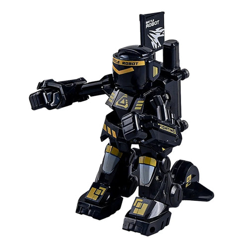 777-615 2.4G Remote Control Battle Robot Fighting Robot with Somatosensory Control Interactive Toy - Black - 1