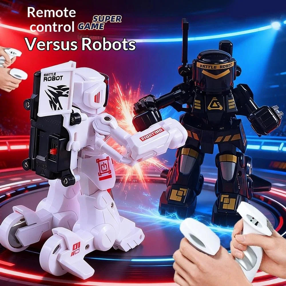 777-615 2.4G Remote Control Battle Robot Fighting Robot with Somatosensory Control Interactive Toy - Black - 4