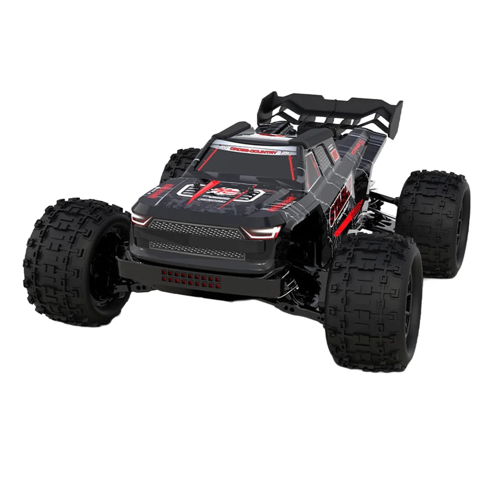 C8831 1:14 RC Car 4WD 35km/h High Speed All Terrain Drift Climbing Off Road Vehicle with Dual LED Light - Red - 1