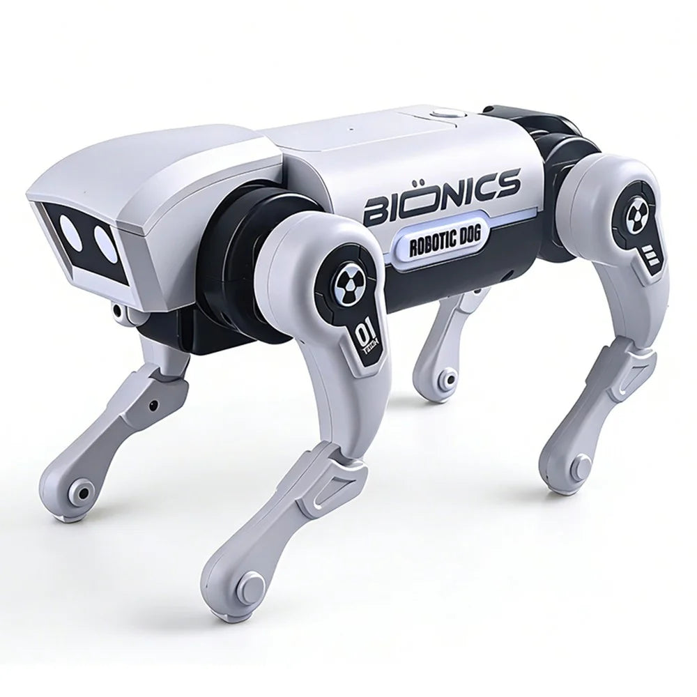 H321-397 Electric AI Smart Voice Control Robot Dog Remote Control Programmable Multi-Function Electronic Pet Kids Toy - 1