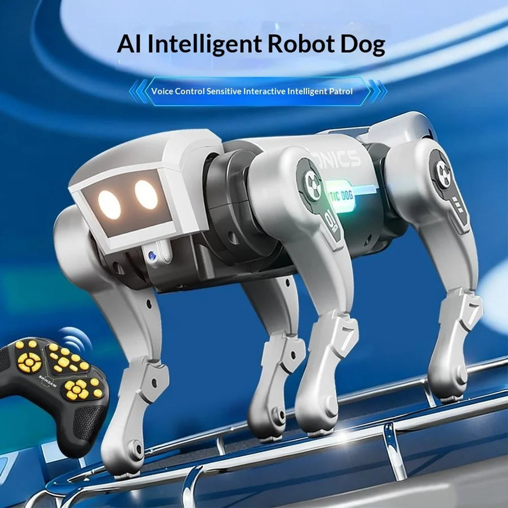 H321-397 Electric AI Smart Voice Control Robot Dog Remote Control Programmable Multi-Function Electronic Pet Kids Toy - 6