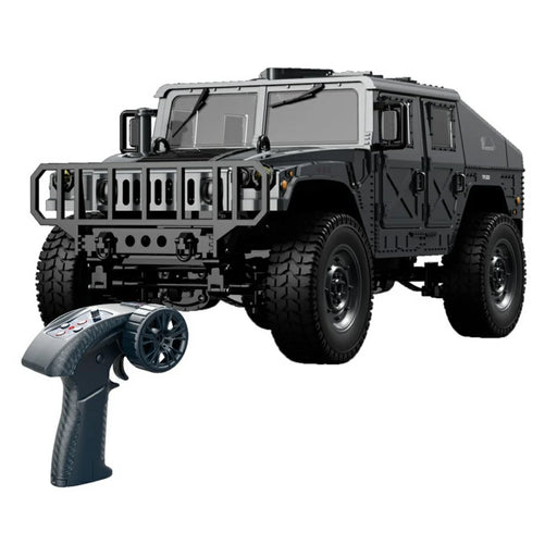 C8835 RC Crawler Car 2.4GHz Remote Control Metal Chassis LED Lights Off-Road Climbing Car for Outdoor - Black - 1