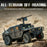 C8835 RC Crawler Car 2.4GHz Remote Control Metal Chassis LED Lights Off-Road Climbing Car for Outdoor - Black - 4
