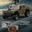C8835 RC Crawler Car 2.4GHz Remote Control Metal Chassis LED Lights Off-Road Climbing Car for Outdoor - Black - 6