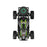 C59 Brushed Motor 1:18 Scale Off-Road RC Car with Single Battery 2.4G Remote Control 45km / h High Speed Racing Climbing Vehicle for Outdoor - Green - 7