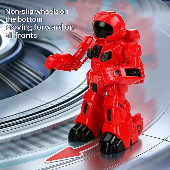 777-625 2.4G Dual Battle System Motion-Sensing Remote Control Boxing RC Robot Toy Interactive Fighting Robot for Kids 8+ - Red - 2