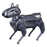 1028K-1 Kids Remote Control Spray Robot Dog Electronic Walking Mechanical Pet Toy With LED Light - Black - 2