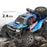 20km/h 1:18 2.4G Remote Control Car RC Electric Monster Truck Off-Road Vehicle - Blue - 2