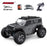 SUBOTECH BG1521 1:14 2.4GHz Four-wheel Monster Hummer Car Toy - Grey - 1
