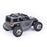 SUBOTECH BG1521 1:14 2.4GHz Four-wheel Monster Hummer Car Toy - Grey - 4