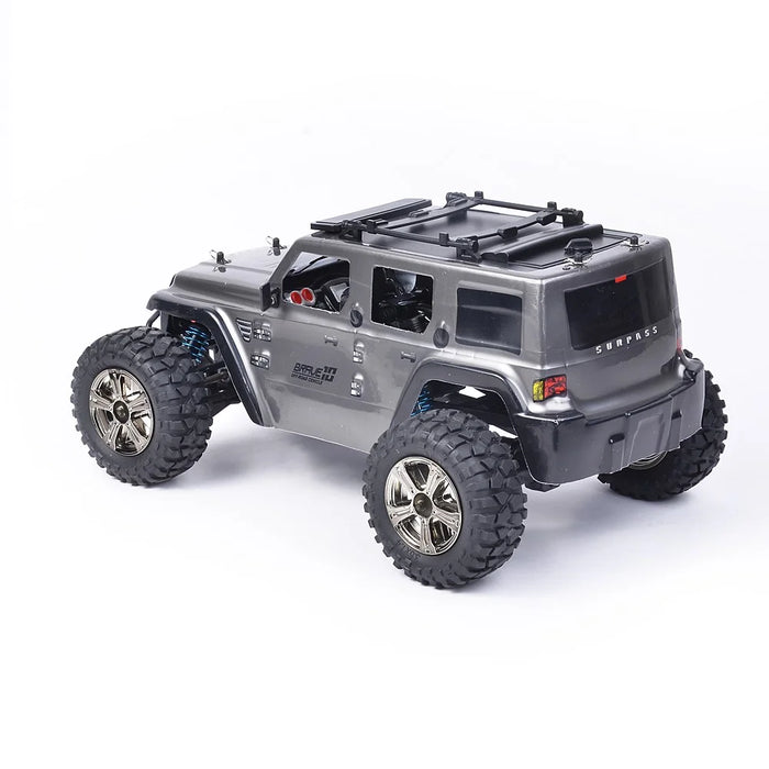 SUBOTECH BG1521 1:14 2.4GHz Four-wheel Monster Hummer Car Toy - Grey - 5