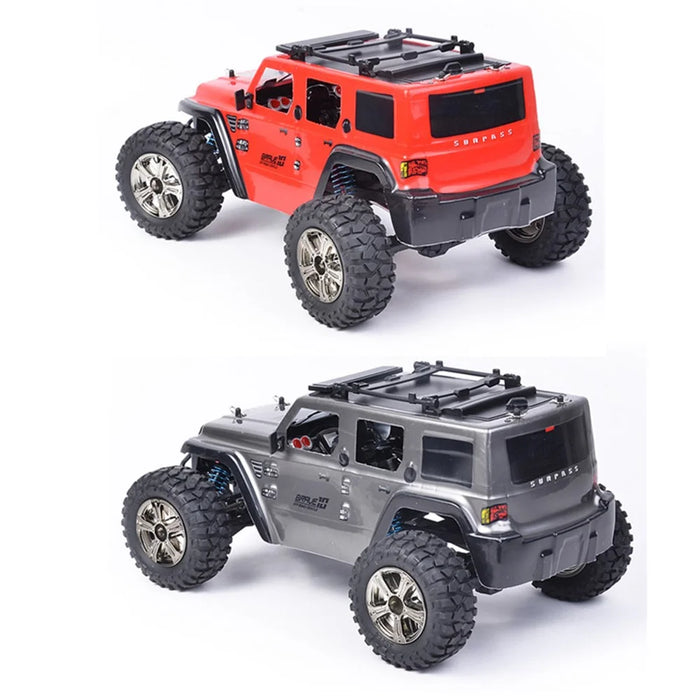 SUBOTECH BG1521 1:14 2.4GHz Four-wheel Monster Hummer Car Toy - Grey - 7