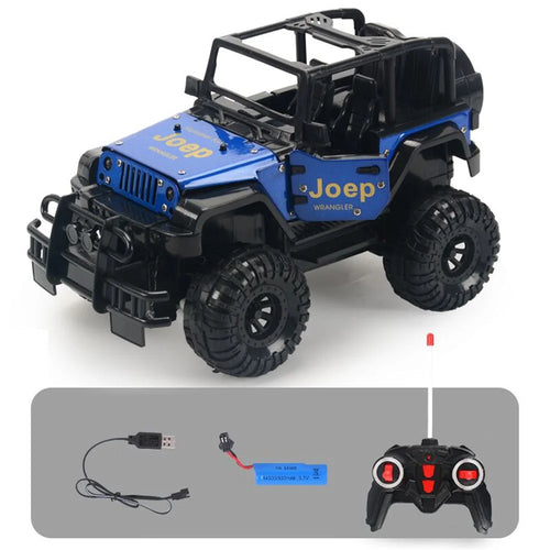 MG-60 1:18 4CH Alloy Remote Control Off-road Vehicle High-speed Drift Crawler Toy Car - Blue - 1